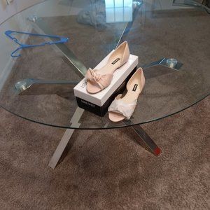 Nine wesr open toe shoes